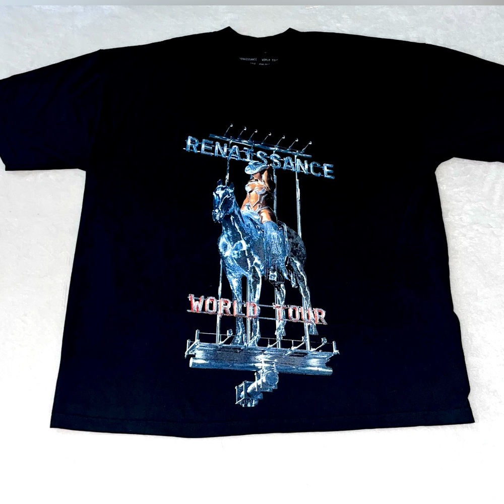 Beyonce 2023 Renaissance Official World Tour T-Shirt ‘Disco Cowboy’ Size XXL